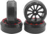 4Pack Vgoohobby RC Drift Wheels and Tires Set, Compatible with Traxxas HSP Tamiya Kyosho 1/10 RC Car