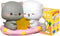 Mitao Cat Series 4 Blind Box Kawaii Figures Action Random Collection, Cute Model Birthday Gift (1 Pack)