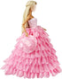 BARWA Princess Evening Party Clothes Outfit Set for 11.5 inch Doll with Hat, Pink Wedding Dress
