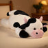 Crillop 25.6 inches, 5 lbs, Weighted Plush Cow Stuffed Animal, Soft Plushie for Kids and Adults (Cow Large)