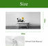 Yomandocix 4x2 feet,4 Pack Funny Panda Fluorescent Light Covers for Ceiling Lights Magnetic Light Filters