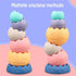 HAHAone 6 9 12 18 1 2 3 Baby Sensory Balls Teething Toys Months Soft Building Blocks Toddlers Montessori Fine Motor
