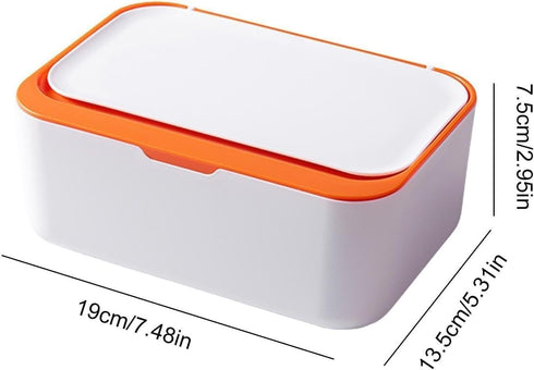 Vitamaze - amazing life Refillable Wet Wipes Dispenser for Babies & Adults - Moist Locking Container with One Hand