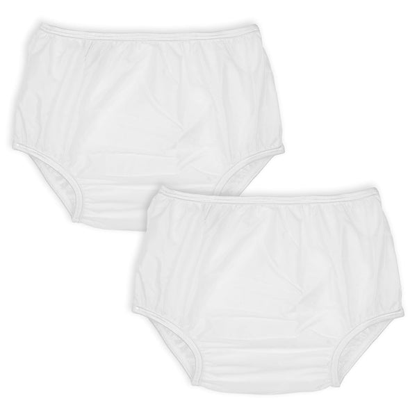 Reusable Waterproof 100% Nylon Taffeta Diaper Pants, Small (Fits 14 - 19 lbs), Leak-Proof & Rip-Proof, 2 Counts