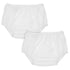 Reusable Waterproof 100% Nylon Taffeta Diaper Pants, Small (Fits 14 - 19 lbs), Leak-Proof & Rip-Proof, 2 Counts
