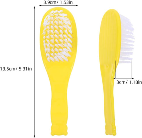 SetSoft Gift4 Baby Hair Brush Bristles Baby Brush and Comb Kit for Newborns Toddlers Boys Girls - Gentle Grooming