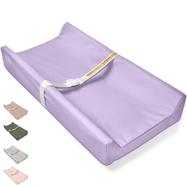 Baby Changing Pad - Vegan Leather Changing Pad, Wipeable Changing Pads, 31.5"