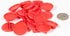 Morrison Games Plastic Card Stand (Red) for Playing Cards or Cardboard Cut-outs: Set of 20 Red Color Round Board Game