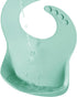 3 Pack PandaEar Silicone Bibs for Boys Girls for Babies & Toddlers, Waterproof Feeding Bib with Large Food Catcher, BPA