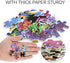 WESEN 1000 Piece Jigsaw Puzzle for Adult & Kid - Festive Holiday Animal Dogs Jigsaw Puzzle Adult for Stress Relief