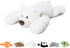 Niuniu Daddy 20" Polar Bear Weighted Stuffed Animal, Large White Plush Toy Pillow for Kids Adults