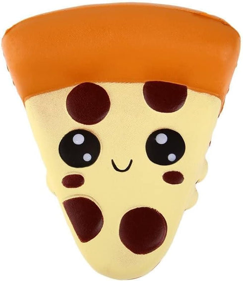 Anboor 4 Pcs Kawaii Scented Squishies: Smore, Waffle, Cake, Pizza, Coffee Cup, Soft Slow Rising Stress Relief Toy