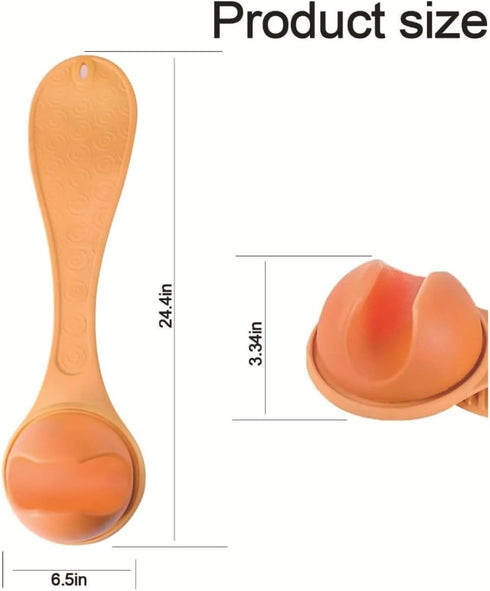 Wetandspicy Hands-Free Silicone Baby Bottle Holder, Rotating Angle, Suitable for Most Bottle Sizes, Soft Silicone