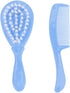 SUPVOX Baby Massage Comb Hair Brush and Comb Set, Hairbrush with Bristles for Newborn Infant Hair
