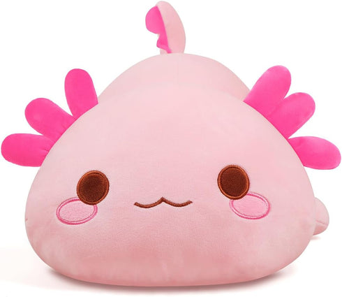 Cute Pink Axolotl Stuffed Animal, 30CM/11.8Inch Plush Pillow Toy, Soft Kawaii Axolotl Plushie