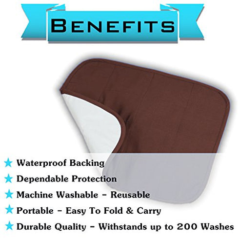 Pack) Comfort Finds Baby Changing Pad Absorbent Reusable Diaper Changing Mat - Portable Waterproof Toddler Changing