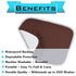 Pack) Comfort Finds Baby Changing Pad Absorbent Reusable Diaper Changing Mat - Portable Waterproof Toddler Changing
