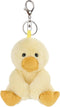 Apricot Lamb Cute Plush Yellow Duck Stuffed Animal Keychain for Kids Bag, Purse, Backpack (5 Inches)