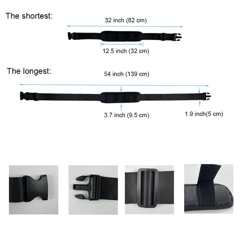 Oiloda Car Seat Carrying Shoulder Strap Car Seat Travel Belt Car seat Strap Adjustable Shoulder Infant Carrier Transfer