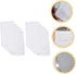 LIOOBO 10Pcs Reusable Cotton Cloth Diaper Inserts Soft Water Absorbent Washable Burp Cloths for Newborns Lightweight