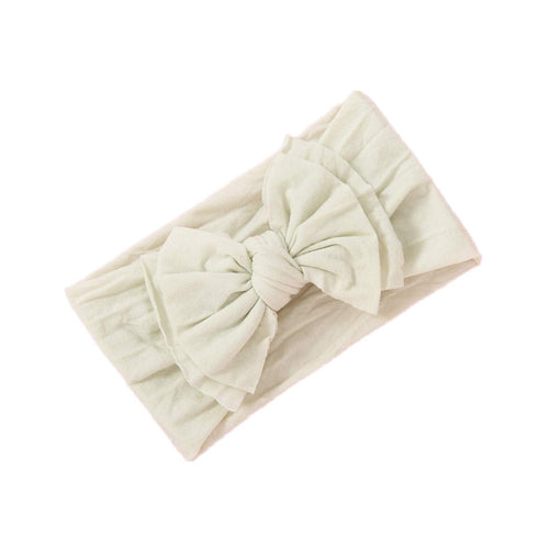 Mookiraer Baby Girls Headbands with Bows, Handmade Hair Accessories, Stretchy Hairbands for Newborns (12pcs)