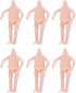 Moveable Jointed Doll 6pcs Body - Nude Naked Soldier Ken Male Dolls for Artist Drawing & DIY Doll Accessory