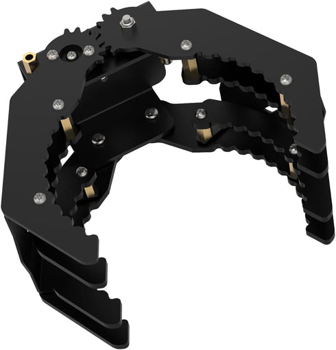 Mechanical Robot Arm Claw/Gripper (Black Mechanical Claw without Servo)