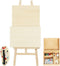 jojofuny Doll House Accessory Painting Tool Set, Wooden Easel Dollhouse Furniture Decoration