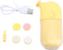 Rushbom Trimmer 6 Electric Nail Filer for Baby Nail Grooming Kit with Extra Replacement Tools USB Rechargeable Electric