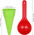 5pcs TOYANDONA Beach Toys Plastic Ice Cream Cones Scoop Kids Seaside Play Sand Toys for Children Toddlers (Random