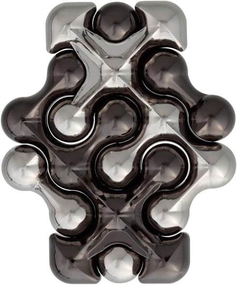 BePuzzled Dot Hanayama Metal Brainteaser Puzzle, Mensa Rated Level 2 for Ages 12 and Up