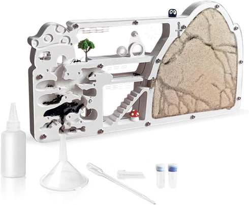 Ant Farm Castle - Ant Farms with Yellow Sand and Tool Kit, Educational Observation Kit for Kids, Adults, Science