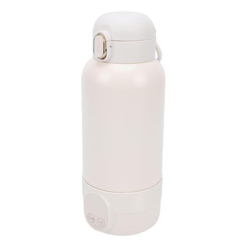 Hamwesh 500ml Portable Milk Warmer, Cordless Rechargeable Battery Operated Bottle Warmer with Accurate Temperature