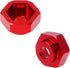 4PCS Aluminum Alloy 12mm Turn 17mm Metal Wheel Rim Hex Adapter for Traxxas Axial RC4WD HPI Himoto