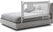 BABY JOY Bed Rail for Toddlers, 57’’ Extra Long, Height Adjustable & Foldable Guard with Storage Pocket