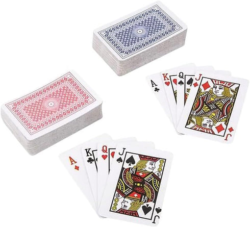 2.5" Inches (Pack 36) The Dreidel Company Mini Playing Cards Deck, Small Casino Card Games for Kids, Magic Party Favor