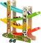 TUYFKDS Wooden Car Ramp Toy for 1 2 3 Year Old Boys and