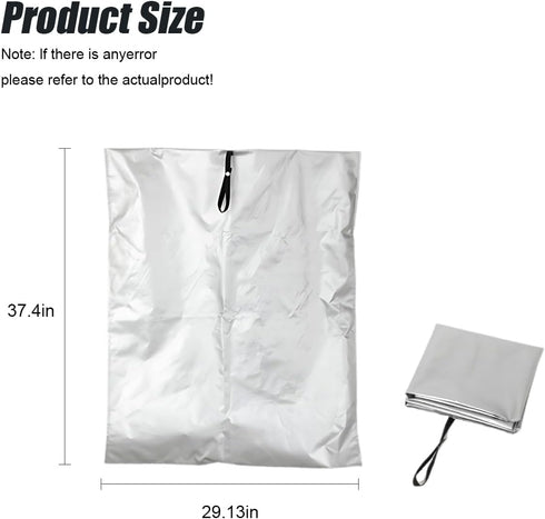 ZIMISI (1PC) Car Seat Sun Shade Cover, Portable Reflective Infant Automotive Seat Heat Protector Keep Toddler Seats at