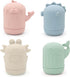 Ginbear Silicone Baby Bath Toys, Mold-Free Squirty Bath Toy for Toddlers, Non-Toxic Bathtub Toys for Babies 6 Months+