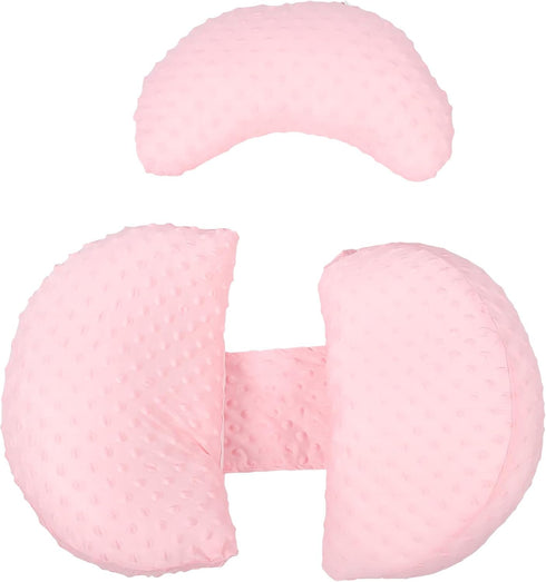 MUELODSIC Cooling Maternity Pillow for Pregnant Women Ergonomic Multi-use Lumbar Support and Side