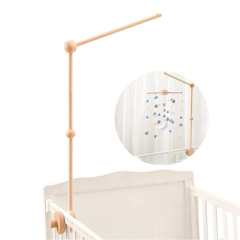 let's make Baby Crib Mobile Arm - Wooden Baby Mobile Crib Holder