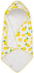 Little Unicorn Soft Cotton Hooded Bath Towel for Infants - Lemon Design