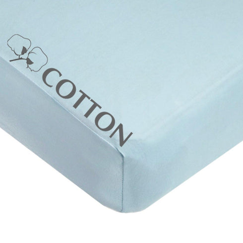 100% 52" 28" American Baby Company Natural Cotton Fitted Crib Sheet x - Soft, Breathable, Hypoallergenic & Gentle