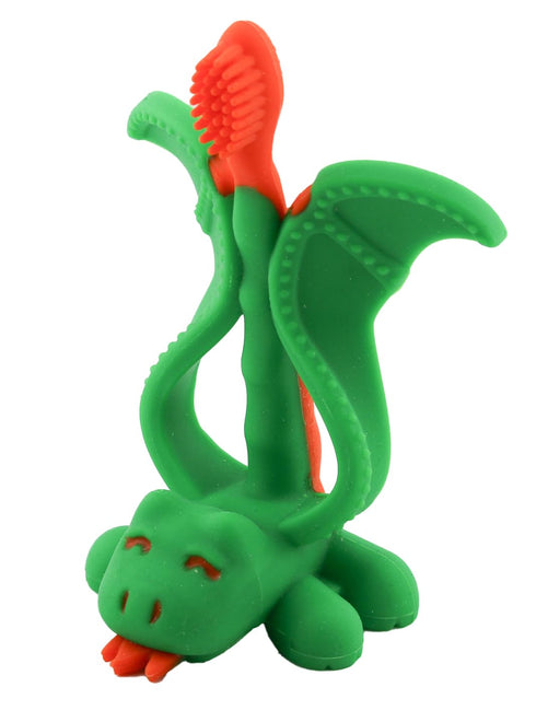 Baby Banana - Mystical Dragon Toothbrush, Training Teether Tooth Brush for Infant, Baby, and Toddler