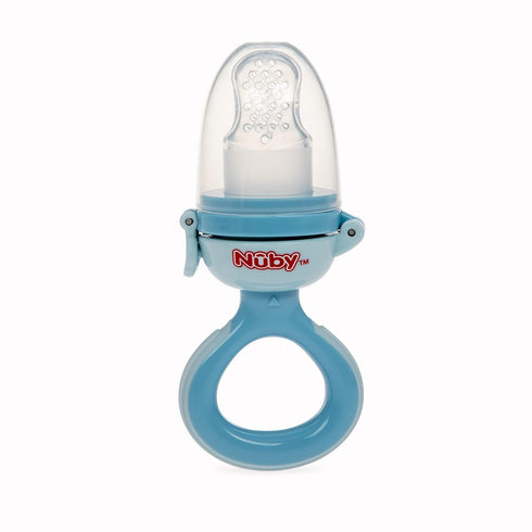 Nuby Twist N' Feed Infant First Foods Feeder with Hygienic Cover, 10M+, Colors May Vary