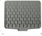 RYJNM Baby Bottle Drying Rack, Silicone Drying Mat - Multifunctional Kitchen Drying Rack