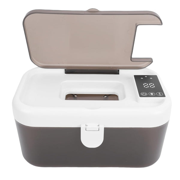 Vikye Baby Wipe Warmer, Automatic Temperature Control 80 Wipes Dispenser with Spring Loaded