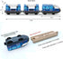 TOPLIVING Set 3 4 5 Battery Operated Train for Wooden Train Track Toys for Toddlers Age Years Boys Kids Magnetic