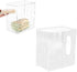 NOENNULL Milk Bag Storage Containers, Breast Milk Storage Containers, Acrylic, Transparent, Removable Breast Milk Bag
