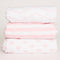 NODNAL CO. 3 Fitted Pink Mini Crib Pack n Play Playard Portable